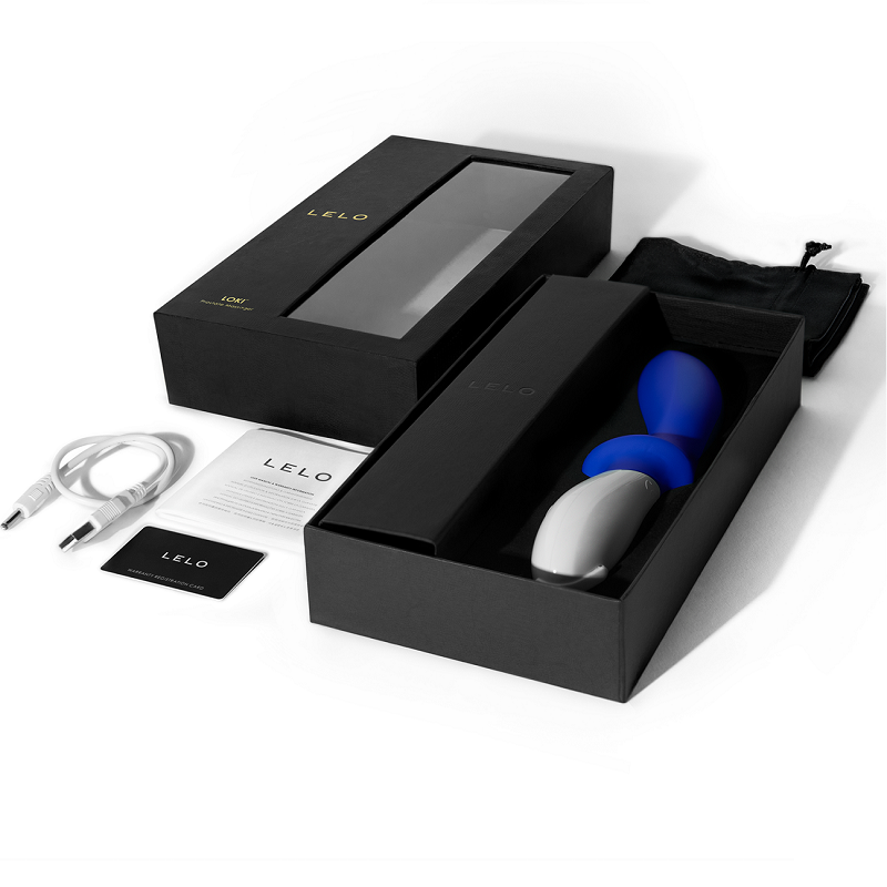 LELO - LOKI STIMOLATORE PROSTATICO VIBRANTE BLU