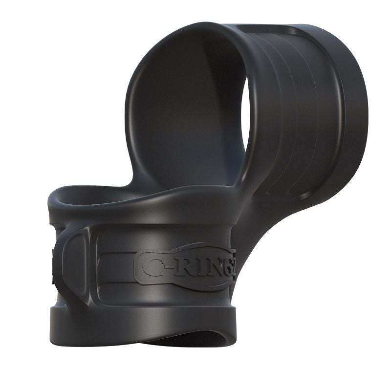 FANTASY C-RINGZ - MR. RING ANELLO CON SUPPORTO PER PENE E TESTICOLI