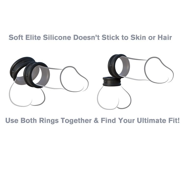 FANTASY C-RINGZ - MAX WIDHT ANELLI PENE IN SILICONE
