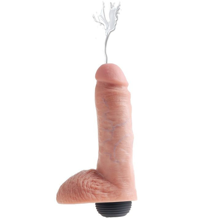 KING COCK - PENE REALISTICO EIACULATORE 20,32 CM COLOR CARNE