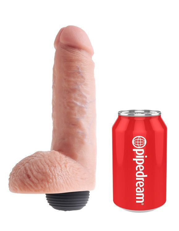 KING COCK - PENE REALISTICO EIACULATORE 20,32 CM COLOR CARNE