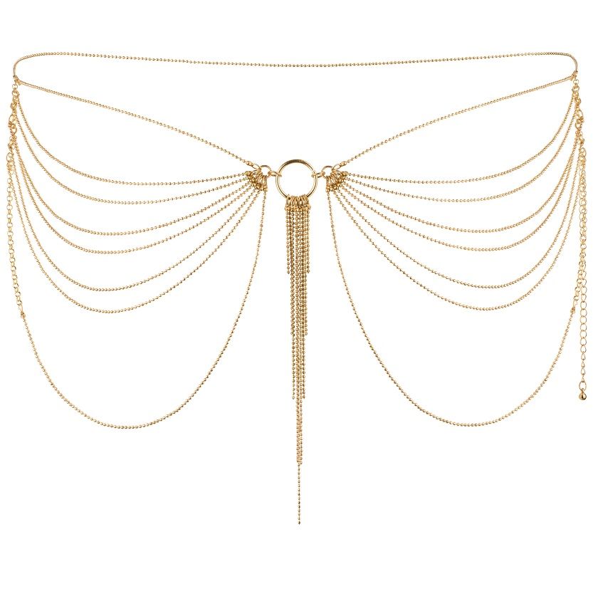 BIJOUX - MAGNIFIQUE CATENA CINGIVITA IN METALLO DORATO