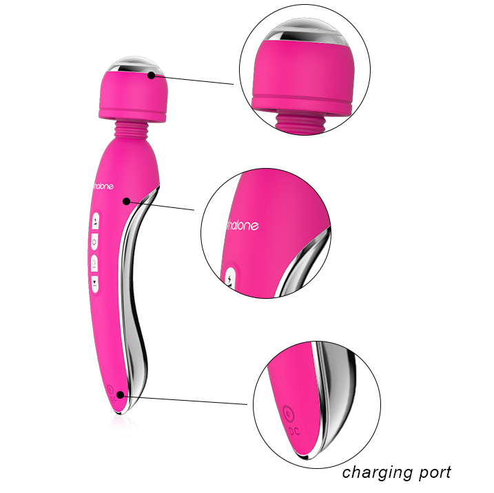 NALONE - ELECTRO STIMULATOR 5 VIBRAZIONI ELETTROMAGNETICHE + 7 MODALITA' DI VIBRAZIONE