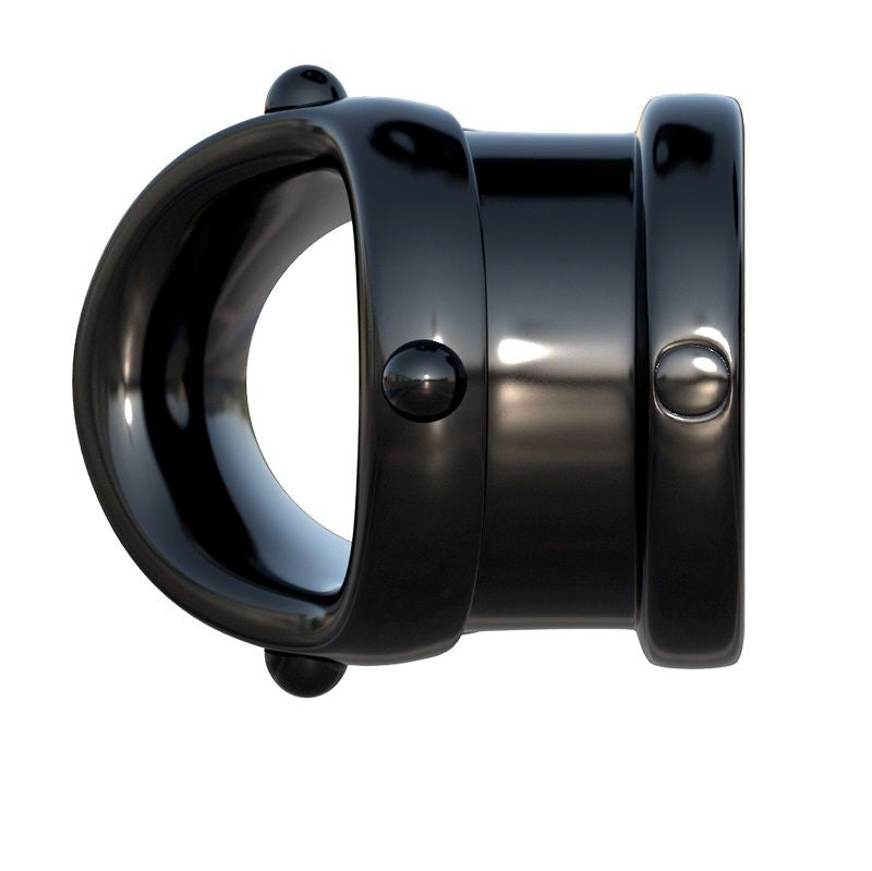 FANTASY C-RINGZ - ROCK HARD PIPE ANELLO CON SUPPORTO PENE E TESTICOLI