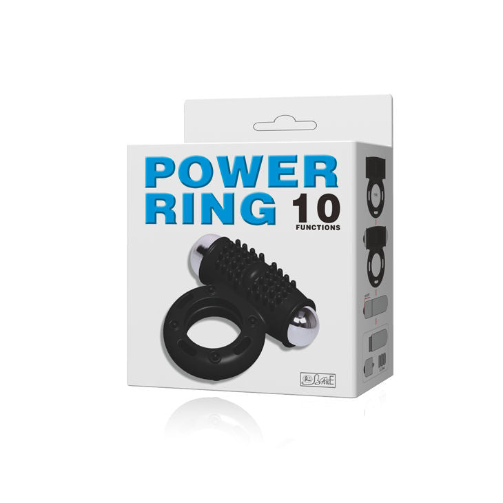 BAILE - POWER RING ANELLO VIBRATORE 10 FUNZIONI