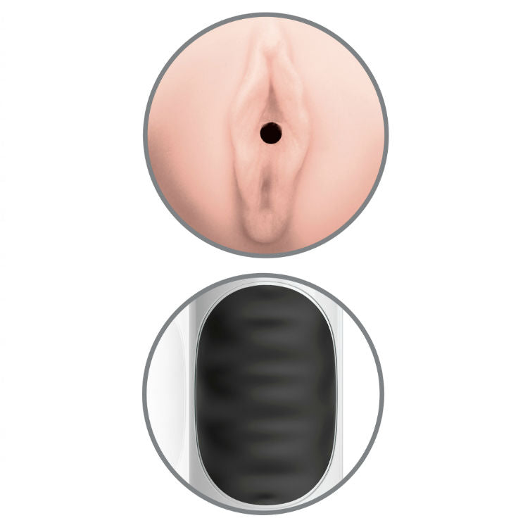 EXTREME TOYZ - MEGA GRIP MASTURBATORE VIBRANTE CON VAGINA