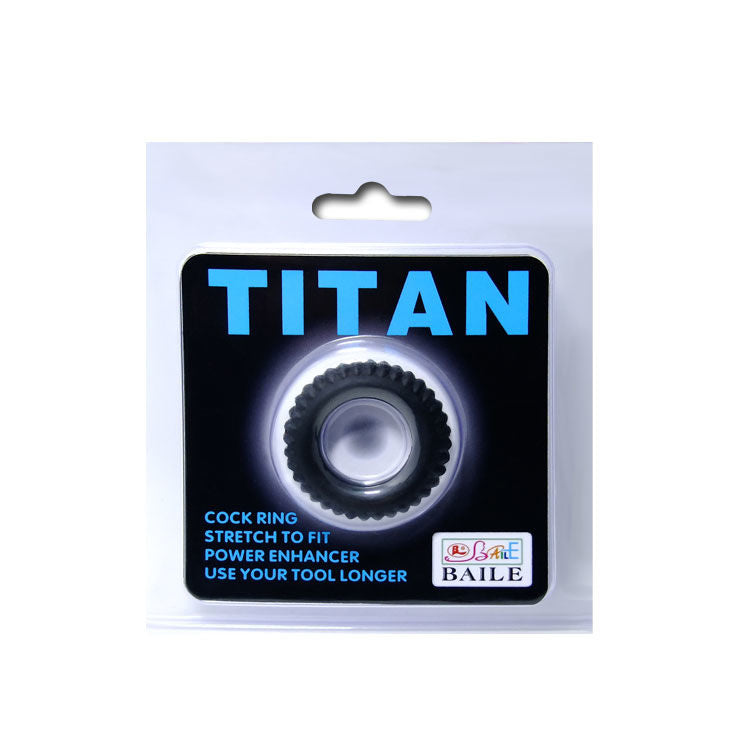 BAILE - TITAN ANELLO PER IL PENE 1,9 CM NERO