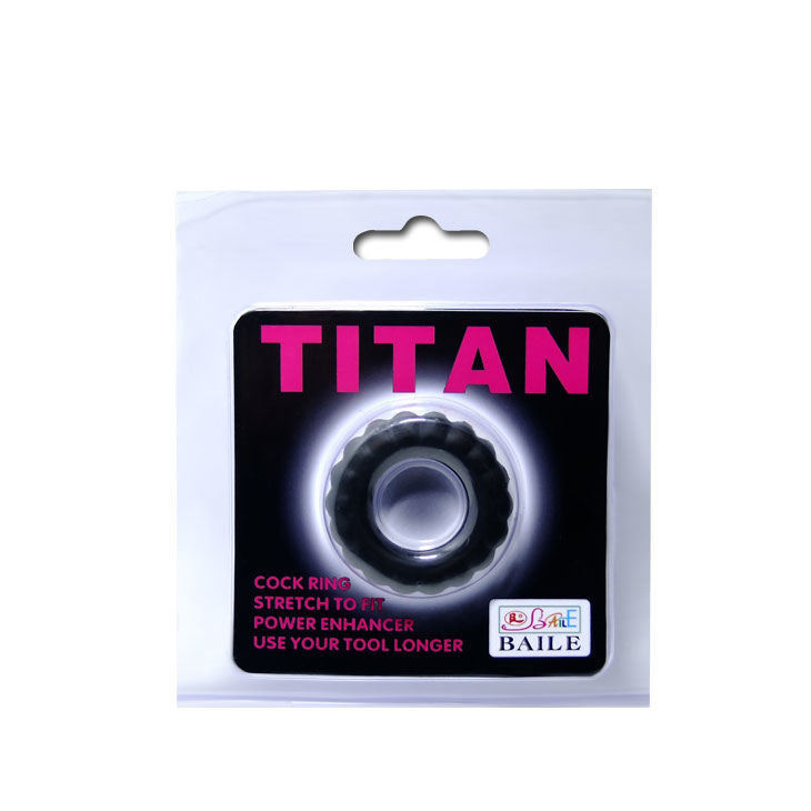 BAILE - TITAN ANELLO PER IL PENE 2 CM NERO