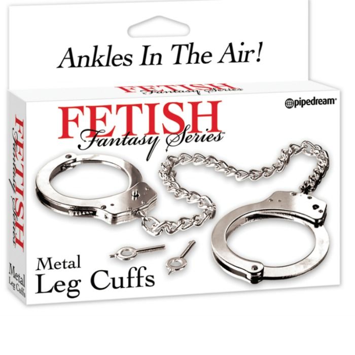 FETISH FANTASY SERIES - SERIE MANETTE IN METALLO PER GAMBE