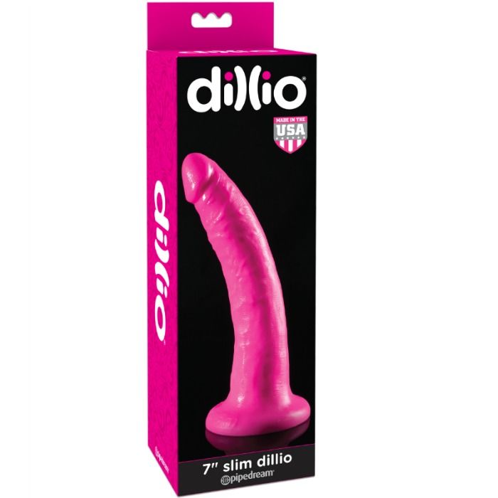 DILLIO - DILDO 17,8 CM ROSA