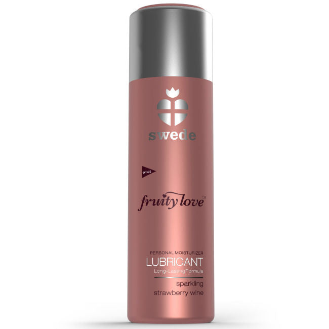 SWEDE FRUITY LOVE - LUBRIFICANTE VINO SPUMANTE ALLA FRAGOLA 100 ML