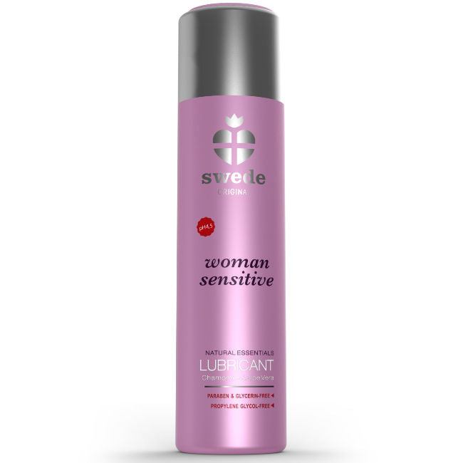 SWEDE WOMAN SENSITIVE - LUBRIFICANTE DONNA SENSITIVE A BASE ACQUA 60 ML