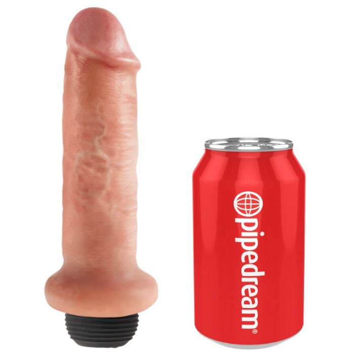 KING COCK - DILDO SQUIRTING DA 17,8 CM
