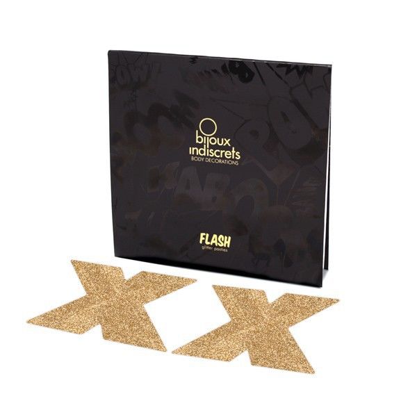 BIJOUX INDISCRETS - FLASH CROSS COPRICAPEZZOLI COLOR ORO