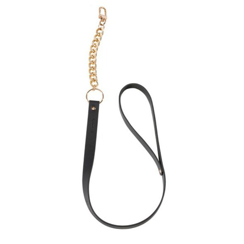BIJOUX - INDISCRETS MAZE - COLLARE NERO CON GUINZAGLIO
