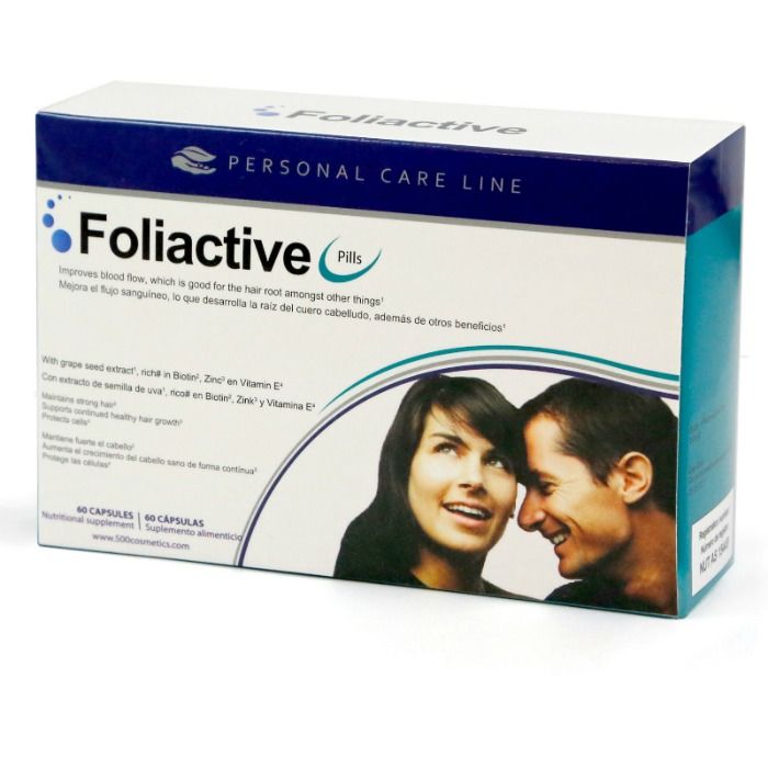 COSMETICS 500 - FOLIACTIVE PILLS INTEGRATORE ALIMENTARE PER PREVENIRE LA CADUTA DEI CAPELLI