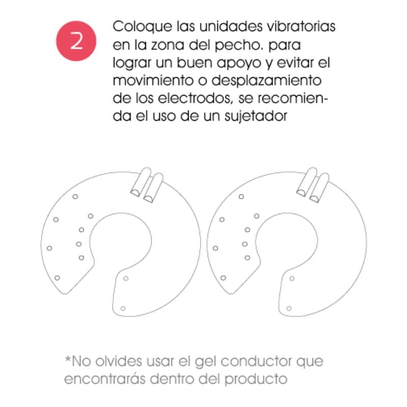 COSMETICS 500 - U BREAST DISPOSITIVO DI ELETTROSTIMOLAZIONE PER AUMENTO SENO