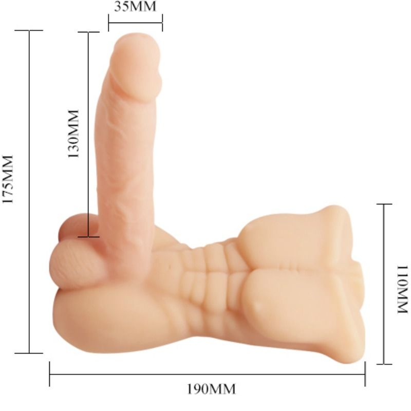 BAILE - TEMPTATION BIGGER MAN BUSTO CON VIBRAZIONE