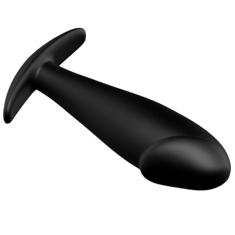 PRETTY LOVE - PLUG ANALE IN SILICONE A FORMA DI PENE CON 12 FUNZIONI NERO
