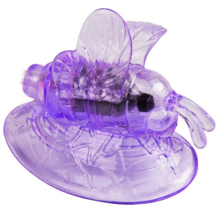 BAILE - VIBRATING BUTTERFLY STIMOLATORE CLITORIDE LILLA