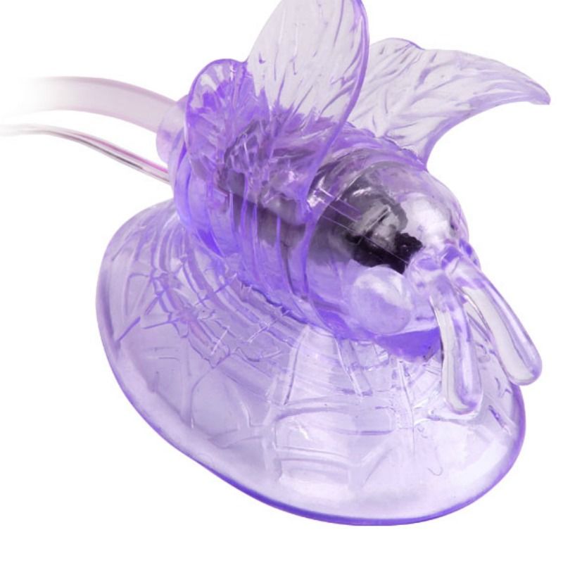 BAILE - VIBRATING BUTTERFLY STIMOLATORE CLITORIDE LILLA