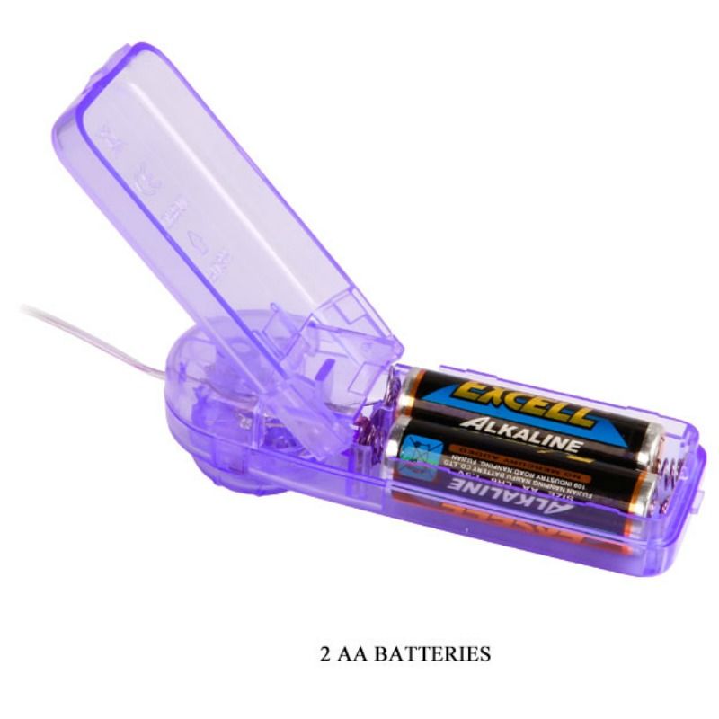 BAILE - VIBRATING BUTTERFLY STIMOLATORE CLITORIDE LILLA