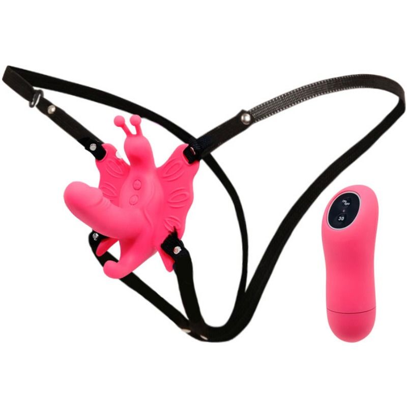 BAILE - ULTRA PASSIONATE HARNESS CON FARFALLA VIBRANTE
E TELECOMANDO 30 MODALITA'