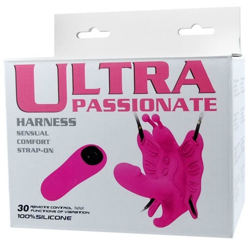 BAILE - ULTRA PASSIONATE IMBRACATURA CON FARFALLA VIBRANTE
E TELECOMANDO 30 MODALITA'