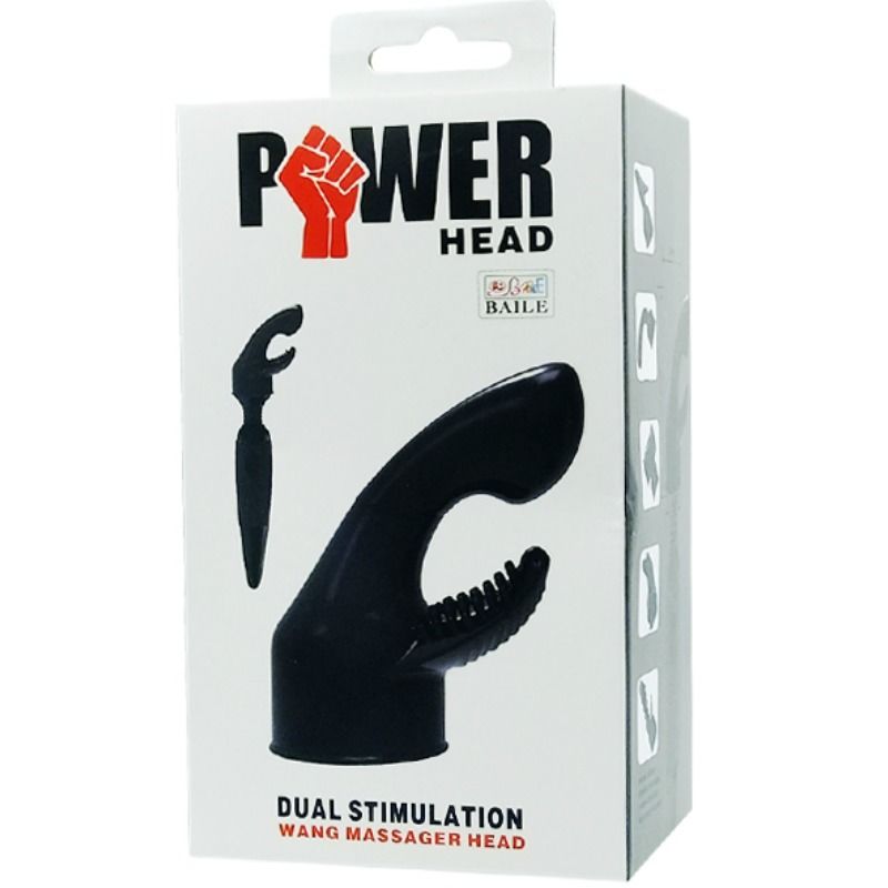 BAILE - POWER HEAD TESTINA DI RICAMBIO PER MASSAGGIATORE STIMOLAZIONE CLITORIDE E PUNTO G