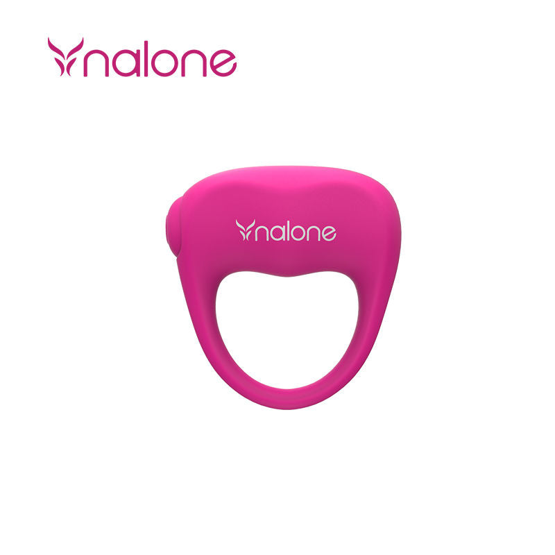 NALONE - PING ANELLO PENE VIBRANTE CON STIMOLATORE CLITORIDE ROSA