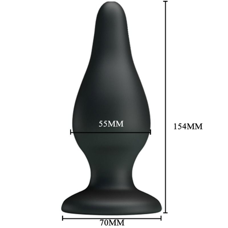 PRETTY LOVE - PLUG ERGONOMICO IN SILICONE 15,4 CM