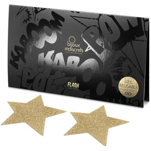 BIJOUX INDISCRETS - COPRICAPEZZOLI FLASH GOLDEN STAR