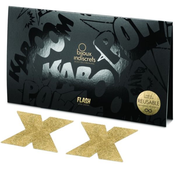 BIJOUX INDISCRETS - FLASH CROSS COPRICAPEZZOLI COLOR ORO