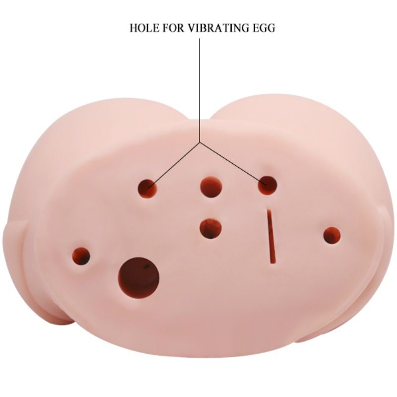 CRAZY BULL - MASTURBATORE REALISTICO VIBRANTE CON VAGINA E ANO