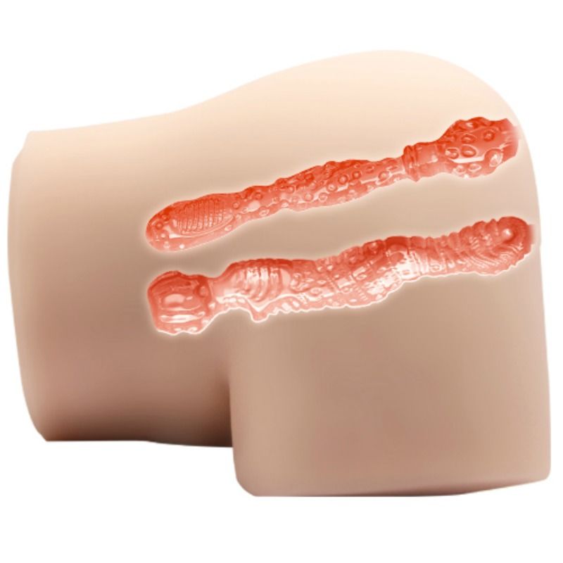 CRAZY BULL - MASTURBATORE REALISTICO CON VAGINA E ANO CON VIBRAZIONE POSIZIONE 4