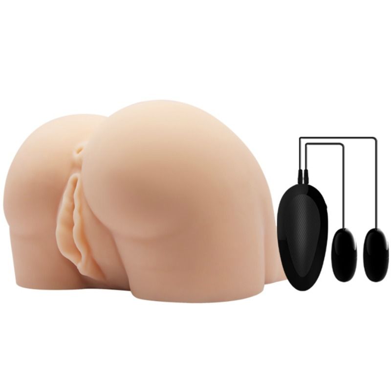 CRAZY BULL - MASTURBATORE REALISTICO CON VAGINA E ANO CON VIBRAZIONE POSIZIONE 8