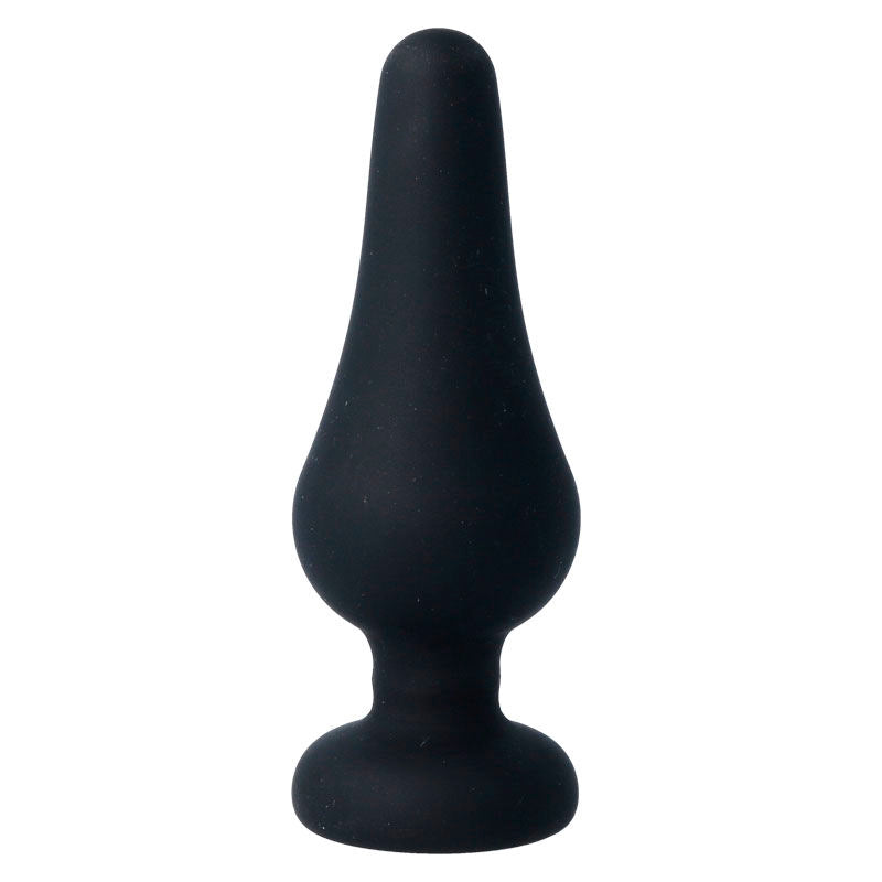 INTENSE - PIPO PLUG ANALE IN SILICONE L 13 CM NERO