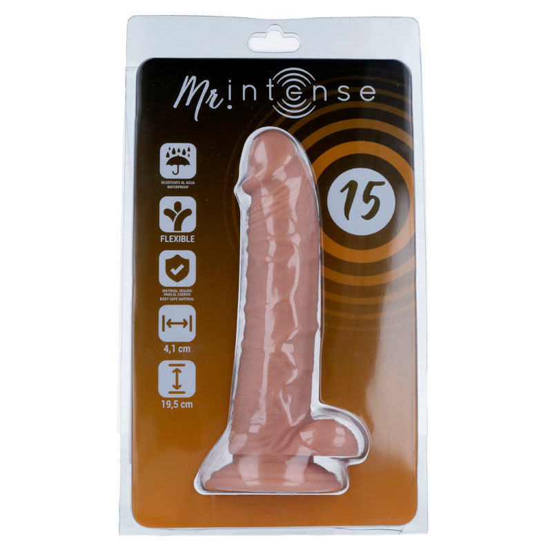 MR INTENSE - 15 DILDO REALISTICO 19,5 CM -O- 4,1 CM