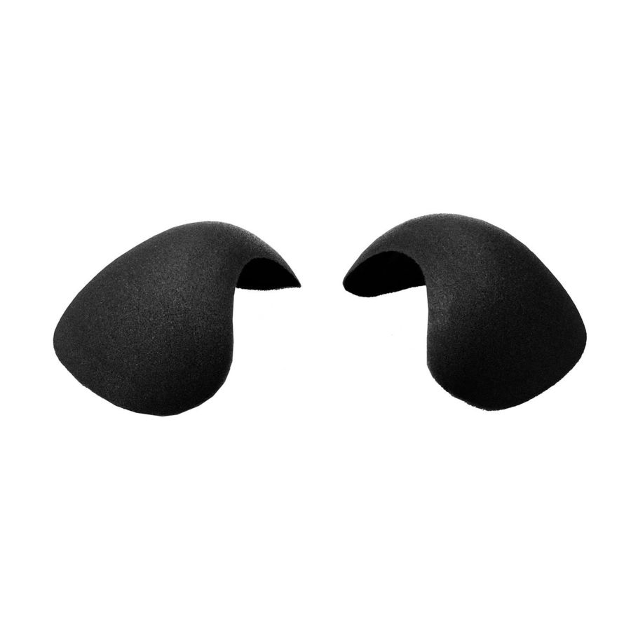 BYE-BRA - SPALLINE IMBOTTITE NERE
