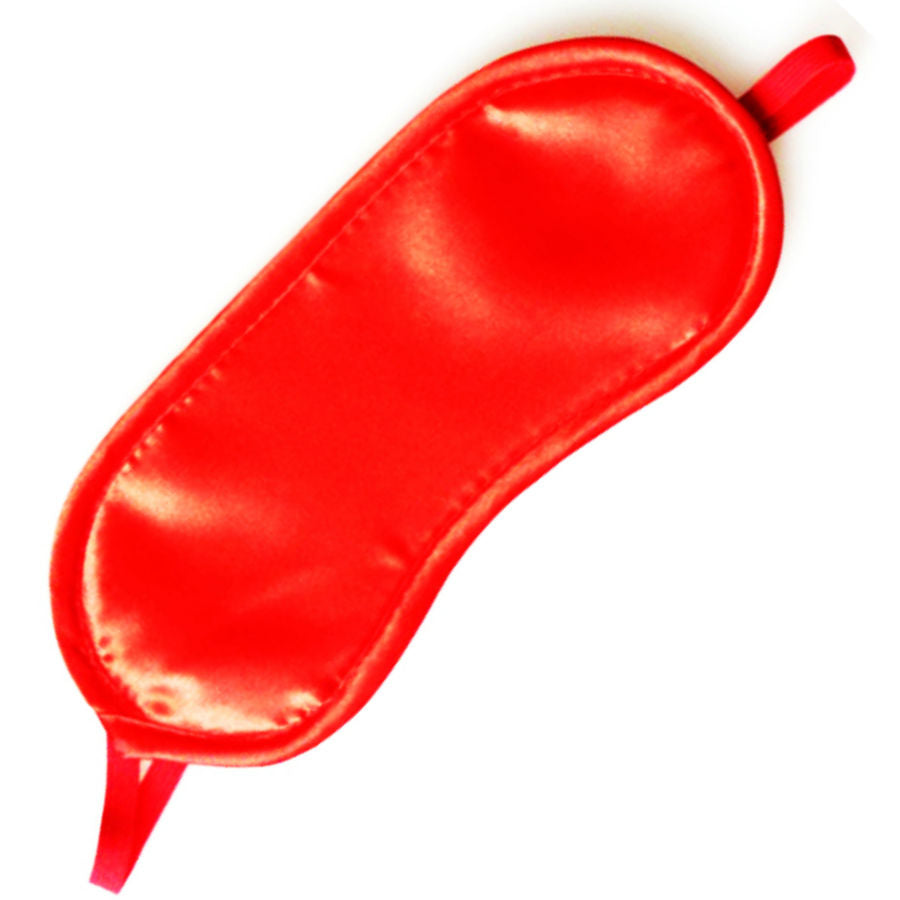 SECRETPLAY - MASCHERINA OCCHI IMBOTTITA ROSSA