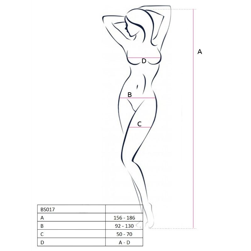 BODYSTOCKING IN RETE SEXY, DESIGN SPETTACOLARE, BIANCO, CROTCHLESS