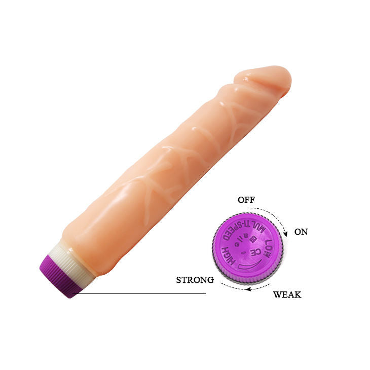 BAILE - WAVES OF PLEASURE VIBRATORE REALISTICO 25.5 CM
