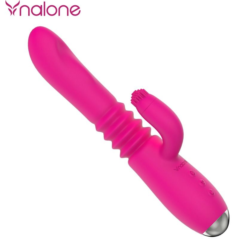 NALONE - IDOL VIBRATORE RISCALDANTE CON MOVIMENTO SPINTA SU E GIÙ E ROTAZIONE