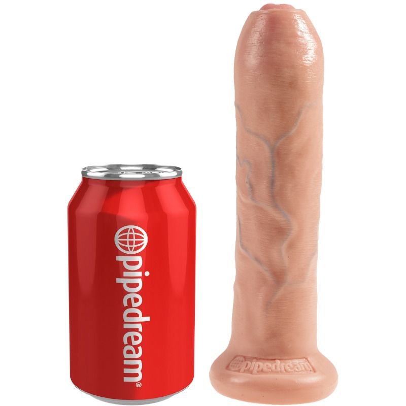 KING COCK - DILDO REALISTICO UNCUT 21 CM