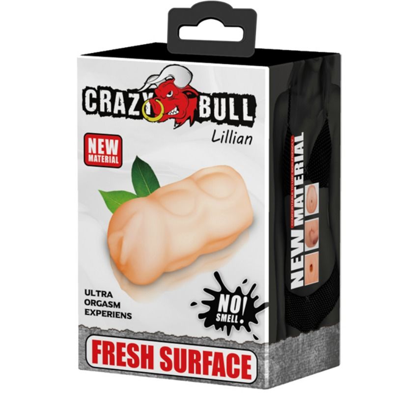 CRAZY BULL - LILLIAN MASTURBATORE CON VAGINA 13 CM