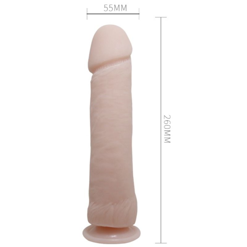 BAILE - DILDO REALISTICO CON VIBRAZIONE 26 CM NATURALE