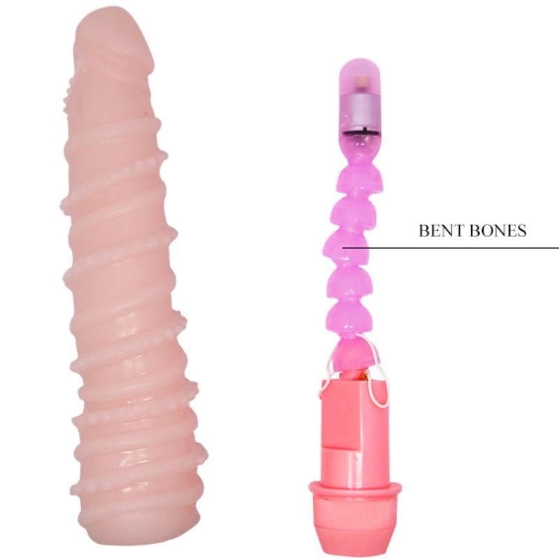 BAILE - FLEXI VIBE SENSUAL SPIRAL VIBRATORE FLESSIBILE 19.5 CM