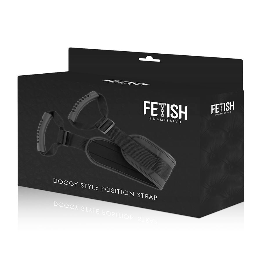 FETISH SUBMISSIVE - HARNESS DOGGY STYLE CON FODERA IN NEOPRENE