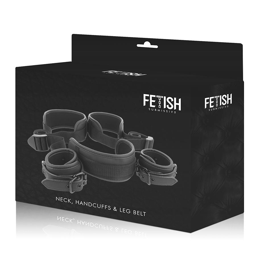 FETISH SUBMISSIVE - POSITION MASTER DIVARICATORE CON MANETTE RIVESTITE IN NOPRENE
