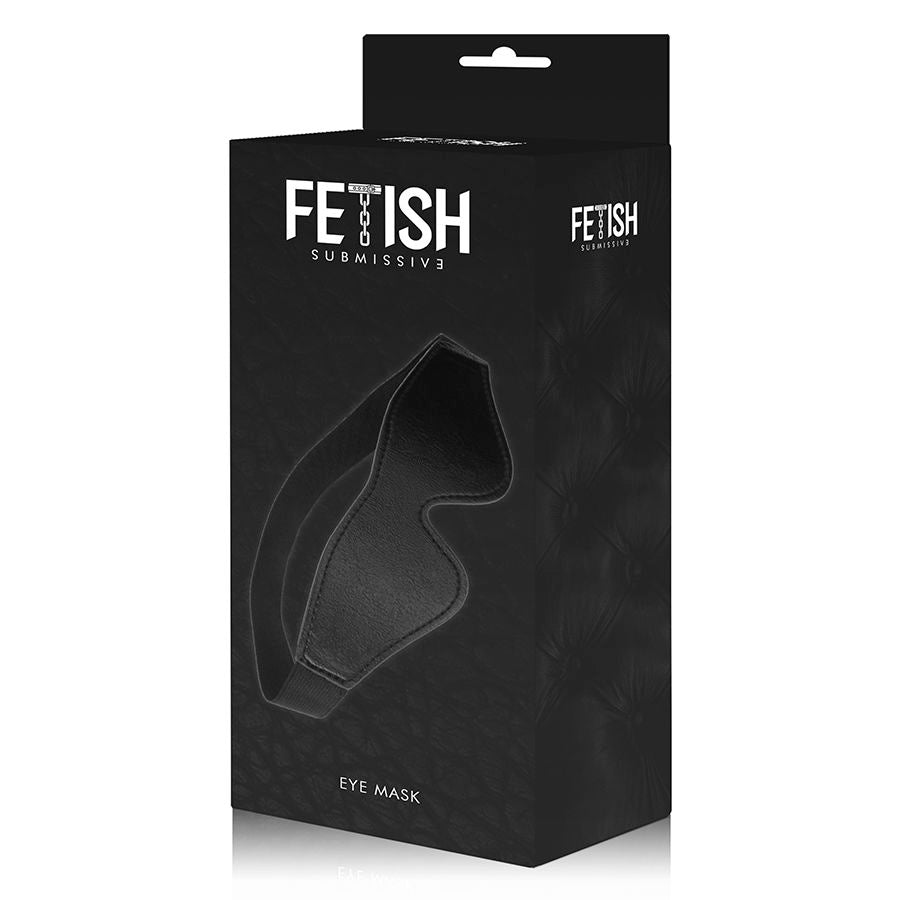 FETISH SUBMISSIVE - MASCHERA IN PELLE VEGANA CON FODERA IN NEOPRENE